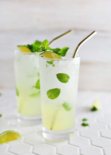 Minz-Mojito-Rezept – eine wunderschöne Sauerei
