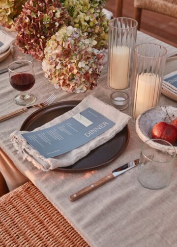 17 inspirierende Tischdeckungen und Dekorationsideen für Dinnerpartys